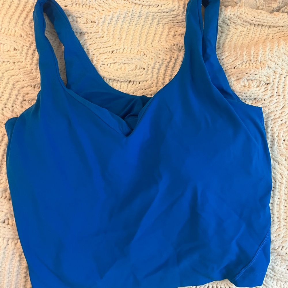 Lululemon poolside align tank size 6 worn twice
